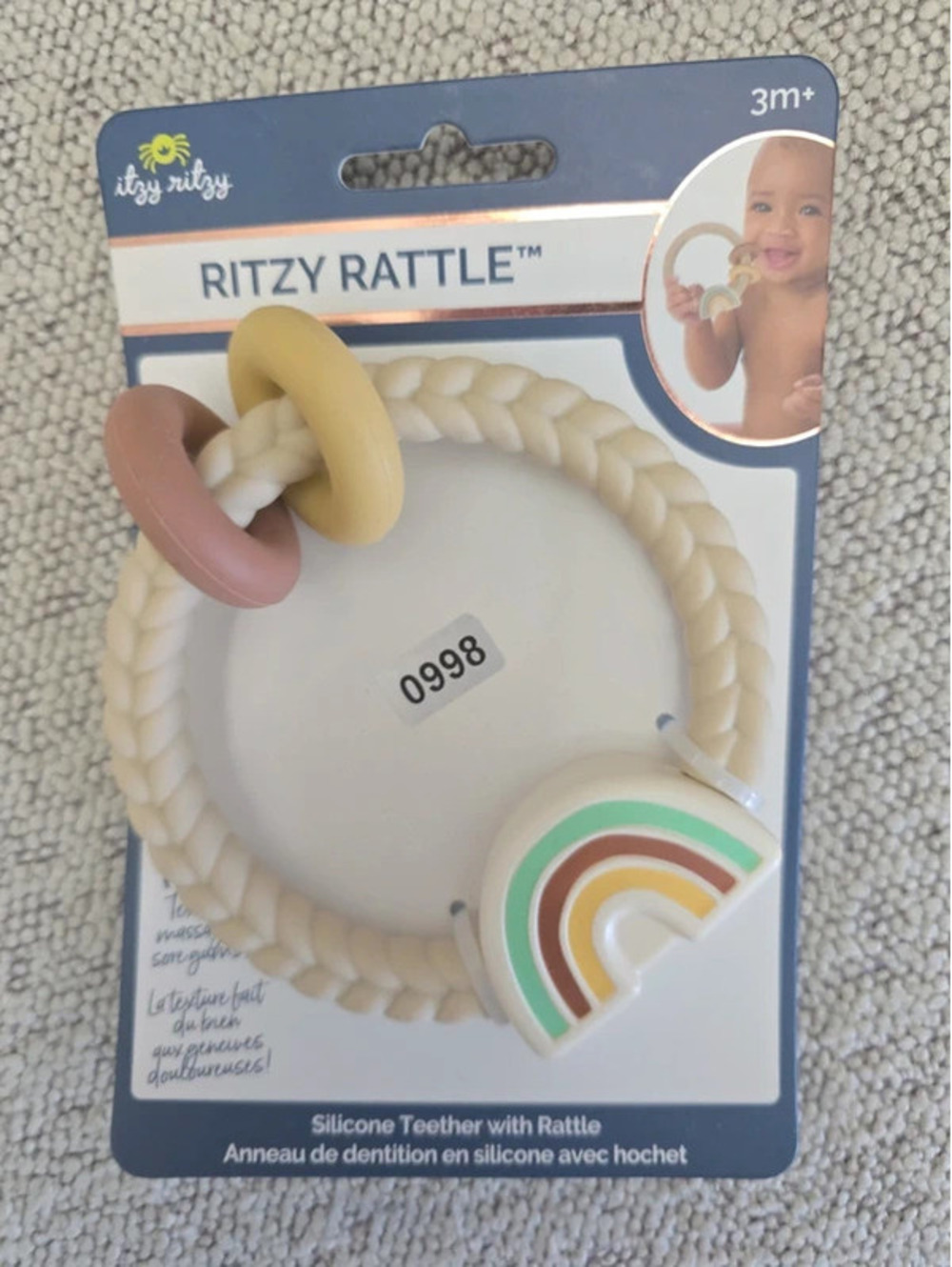 Brand new itzy ritzy baby rattle item 998 bin 23
